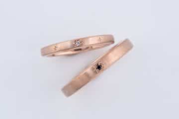 Halo VM-030 PinkGold BlackDia Arrange