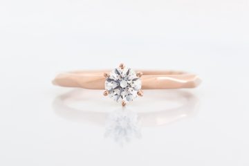 Eze VE-011 K18PG Polish 0.3ct Diamond